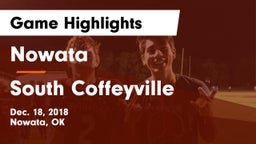 Nowata  vs South Coffeyville Game Highlights - Dec. 18, 2018