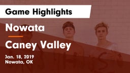 Nowata  vs Caney Valley  Game Highlights - Jan. 18, 2019