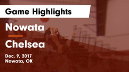 Nowata  vs Chelsea  Game Highlights - Dec. 9, 2017