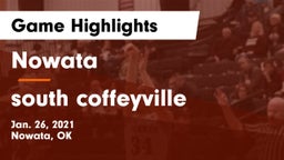 Nowata  vs south coffeyville Game Highlights - Jan. 26, 2021