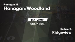 Matchup: Flanagan/Woodland vs. Ridgeview  2016