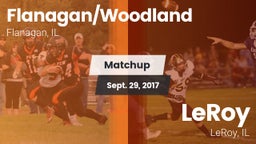 Matchup: Flanagan/Woodland vs. LeRoy  2017