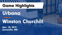 Urbana  vs Winston Churchill  Game Highlights - Dec. 10, 2019