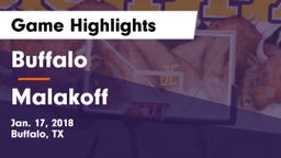 Buffalo  vs Malakoff  Game Highlights - Jan. 17, 2018