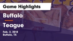 Buffalo  vs Teague Game Highlights - Feb. 2, 2018