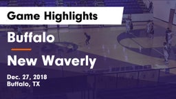 Buffalo  vs New Waverly  Game Highlights - Dec. 27, 2018