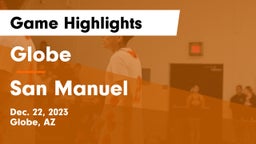 Globe  vs San Manuel  Game Highlights - Dec. 22, 2023