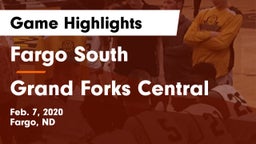 Fargo South  vs Grand Forks Central  Game Highlights - Feb. 7, 2020