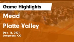 Mead  vs Platte Valley  Game Highlights - Dec. 16, 2021