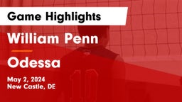 William Penn  vs Odessa  Game Highlights - May 2, 2024