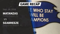 Recap: Matanzas  vs. Seabreeze  2016