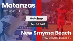 Matchup: Matanzas  vs. New Smyrna Beach  2016