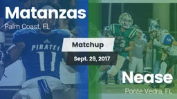 Matchup: Matanzas  vs. Nease  2017