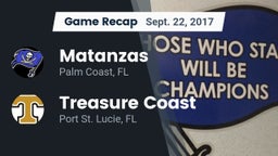 Recap: Matanzas  vs. Treasure Coast  2017