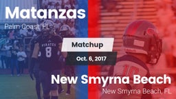 Matchup: Matanzas  vs. New Smyrna Beach  2017