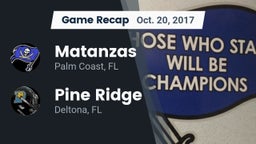 Recap: Matanzas  vs. Pine Ridge  2017