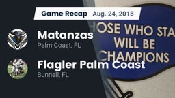 Recap: Matanzas  vs. Flagler Palm Coast  2018