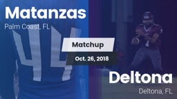 Matchup: Matanzas  vs. Deltona  2018