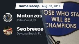Recap: Matanzas  vs. Seabreeze  2019