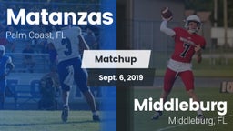 Matchup: Matanzas  vs. Middleburg  2019
