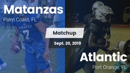 Matchup: Matanzas  vs. Atlantic  2019