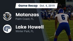 Recap: Matanzas  vs. Lake Howell  2019