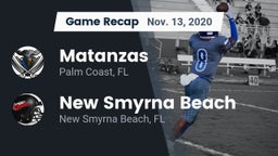 Recap: Matanzas  vs. New Smyrna Beach  2020