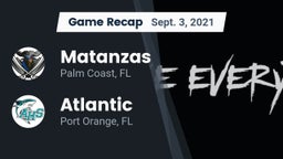 Recap: Matanzas  vs. Atlantic  2021