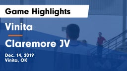 Vinita  vs Claremore JV Game Highlights - Dec. 14, 2019