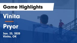 Vinita  vs Pryor  Game Highlights - Jan. 23, 2020