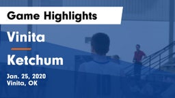 Vinita  vs Ketchum  Game Highlights - Jan. 25, 2020