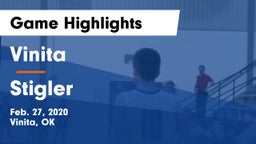 Vinita  vs Stigler  Game Highlights - Feb. 27, 2020