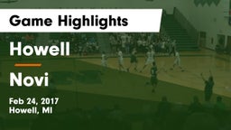 Howell  vs Novi Game Highlights - Feb 24, 2017