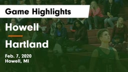 Howell vs Hartland  Game Highlights - Feb. 7, 2020