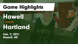 Howell vs Hartland  Game Highlights - Feb. 9, 2021