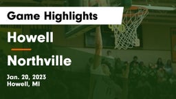 Howell  vs Northville  Game Highlights - Jan. 20, 2023