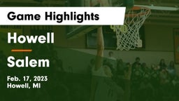 Howell  vs Salem  Game Highlights - Feb. 17, 2023
