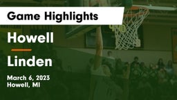 Howell  vs Linden  Game Highlights - March 6, 2023