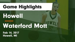 Howell  vs Waterford Mott Game Highlights - Feb 14, 2017