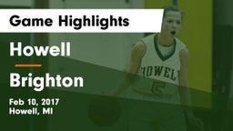 Howell  vs Brighton  Game Highlights - Feb 10, 2017