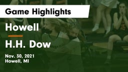 Howell vs H.H. Dow  Game Highlights - Nov. 30, 2021