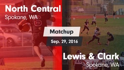 Matchup: North Central High vs. Lewis & Clark  2016