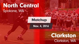 Matchup: North Central High vs. Clarkston  2016
