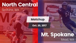 Matchup: North Central High vs. Mt. Spokane 2017