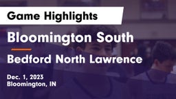 Bloomington South  vs Bedford North Lawrence  Game Highlights - Dec. 1, 2023