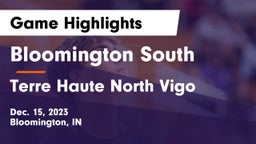 Bloomington South  vs Terre Haute North Vigo  Game Highlights - Dec. 15, 2023