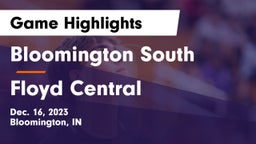 Bloomington South  vs Floyd Central  Game Highlights - Dec. 16, 2023