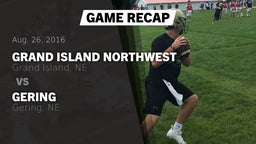 Recap: Grand Island Northwest  vs. Gering  2016