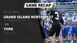 Recap: Grand Island Northwest  vs. York  2016