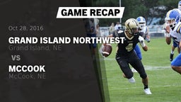 Recap: Grand Island Northwest  vs. McCook  2016